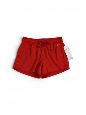 Layer 8 Red Athletic Shorts with Drawstring Waist NWT